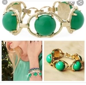 IN BOX, STELLA AND DOT ZINNIA  BRACELET Green Comes‎ in Original Box